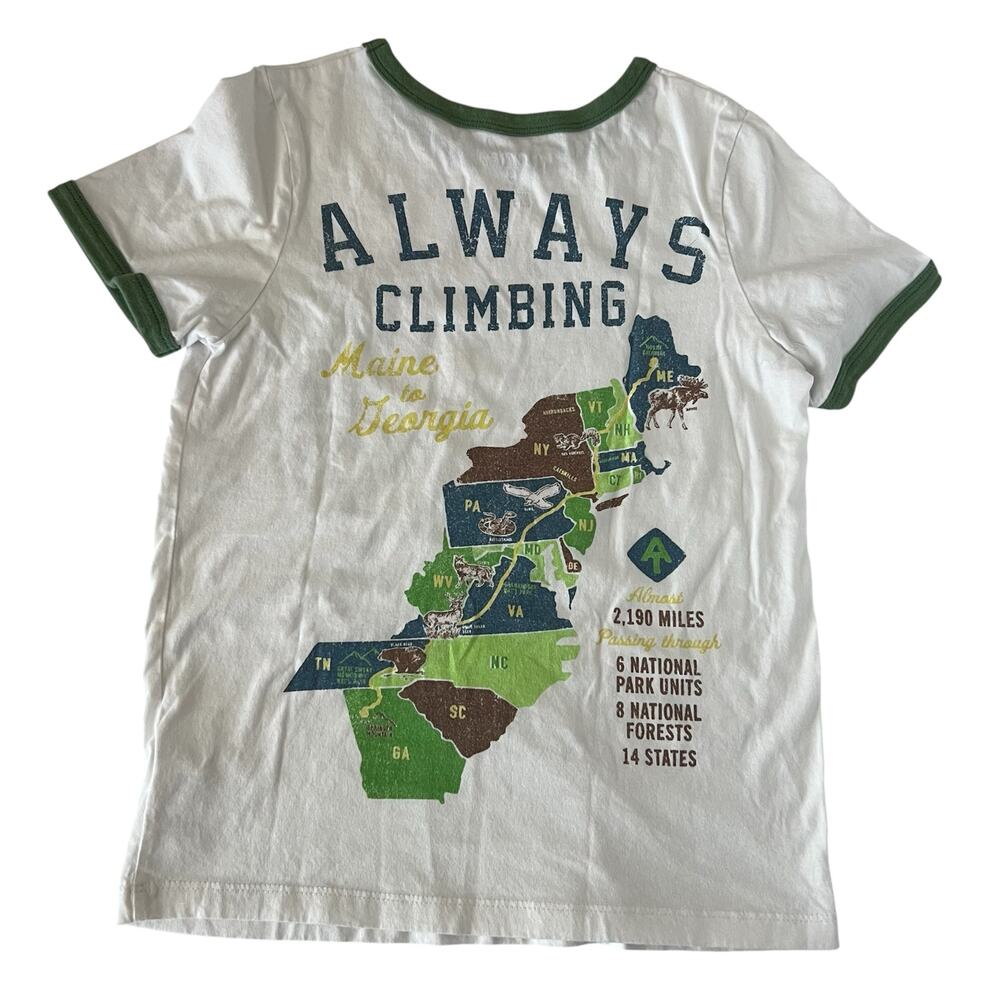 Peek Appalachian Trail Ringer Tee
